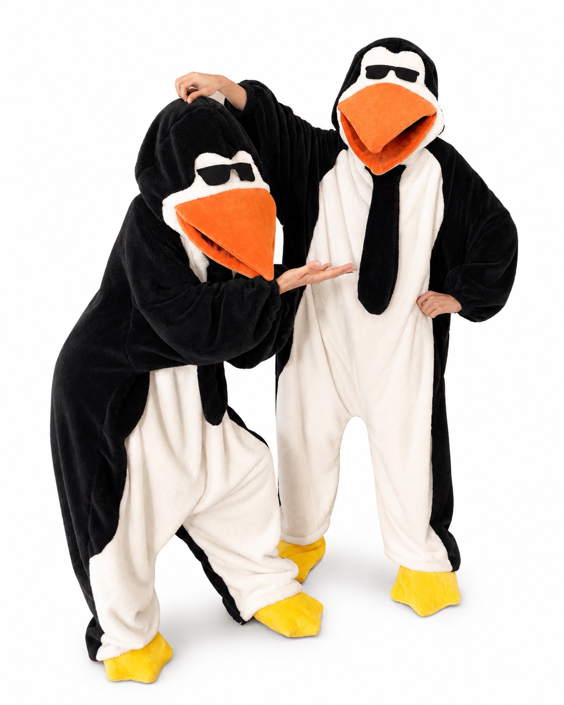 Goofy Penguin Plush Onesie 🐧