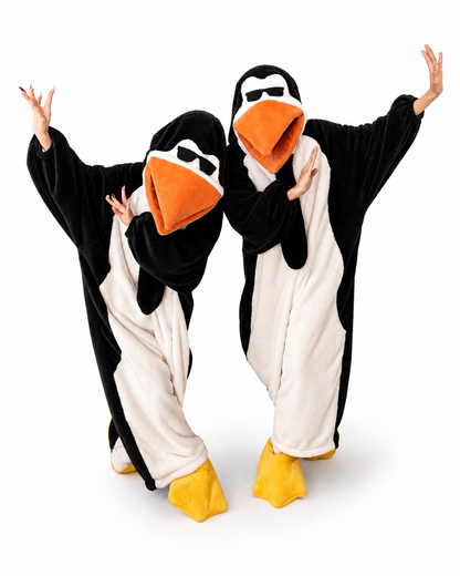 Goofy Penguin Plush Onesie 🐧