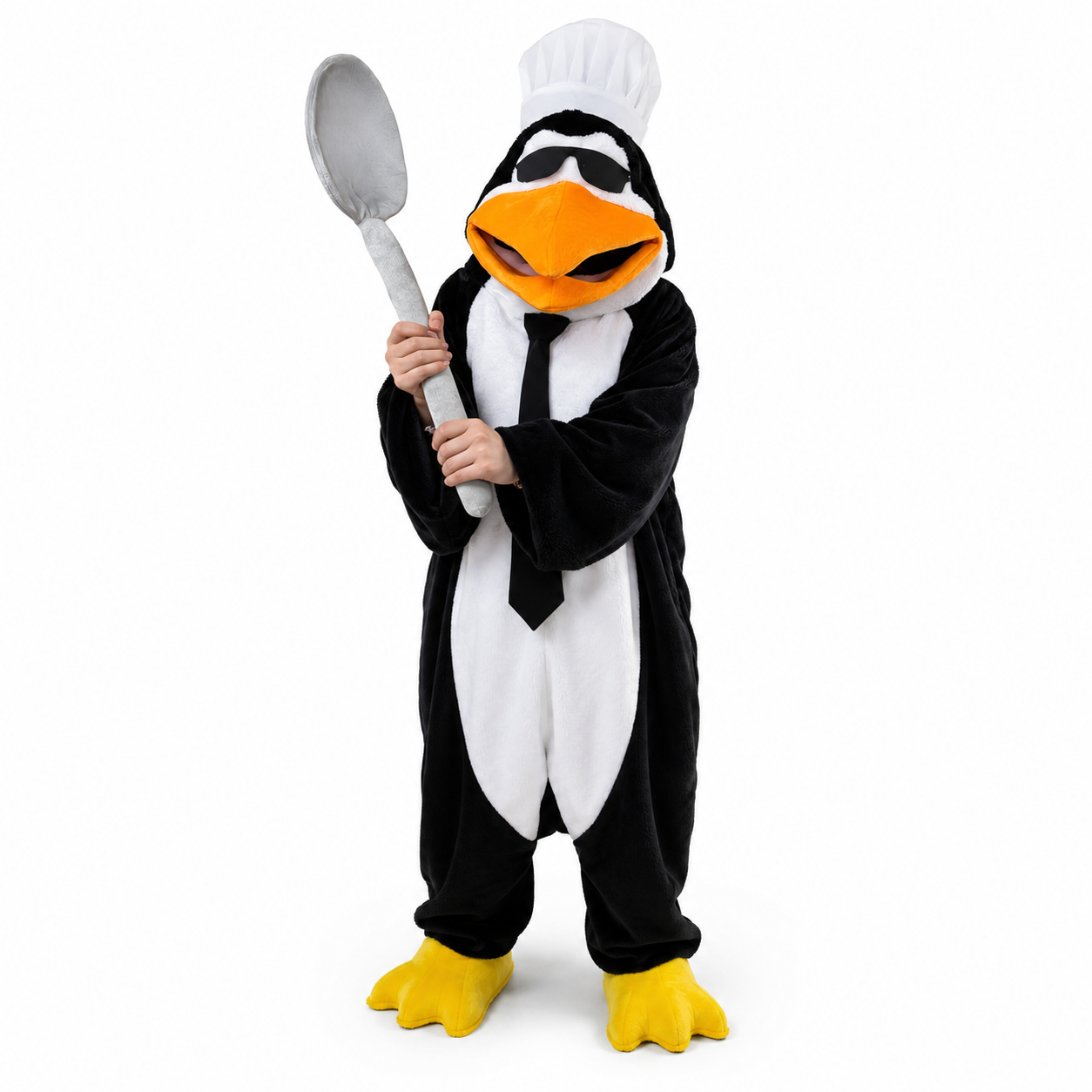 Goofy Penguin Plush Onesie 🐧