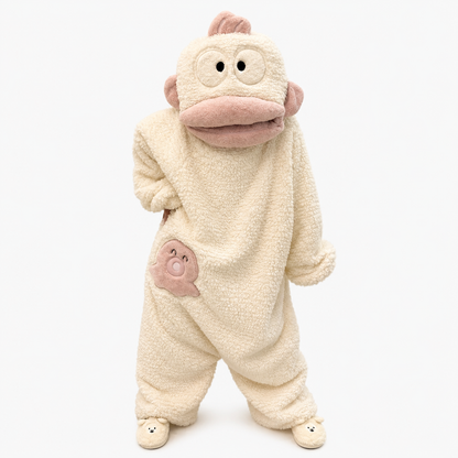 Goofy Ugly Fish Plush Onesie 🐟